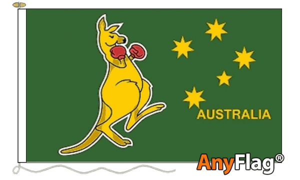 Boxing Kangaroo Custom Printed AnyFlag®
